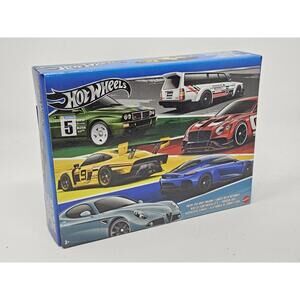 2024 Hot Wheels Euro Street Theme 6-Pack HRX56 | Porsche | Volvo | Alfa | FSB